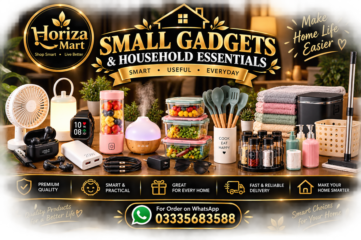 Smart Gadgets & Household Essentials
