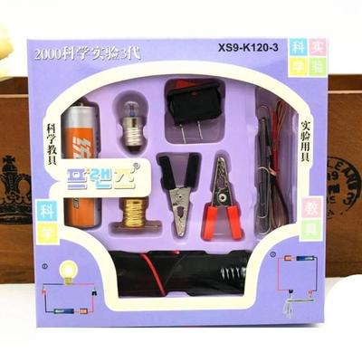 DIY Electrical Circuit Learning Toy Set 5x5 Inch Safe for Kids