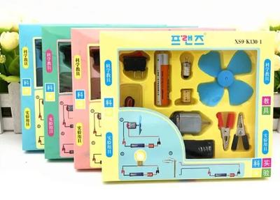 Kids Science Kit with Fan Motor & Tools for Ages 8+