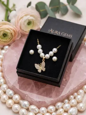 Gold Plated Zircon Ball Necklace for Women