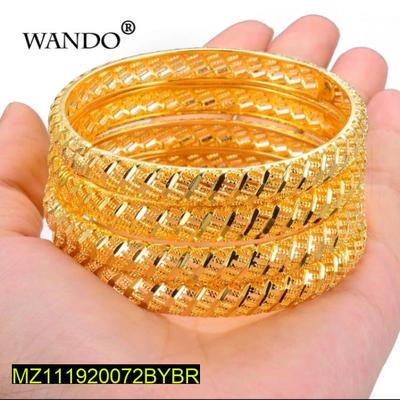 Premium Quality Kara Bangles Set of 2 Alloy