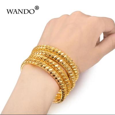Premium Quality Golden Kara Bangles for Women
