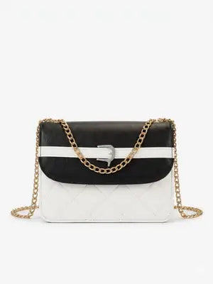 Girl's Faux Leather Plain Fancy Clutch