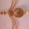 Noratan Design Gold Plated Kundan Matha Patti