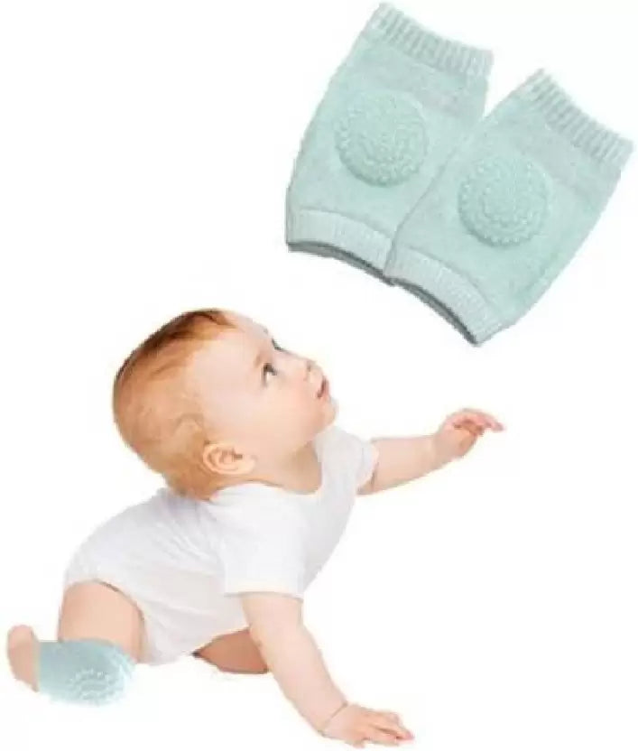 Knee Pads for baby | Adjustable Baby knee Protector Crawling Safety and elbow pads (Random Color)