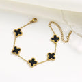 QXT-134 Clover Bracelet – Stainless Steel | Elegant & Durable Accessory