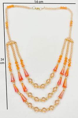 Golden 3-Layer Mala Necklace for Women