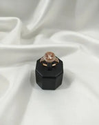 Maroon and silver Adjustable Ring for Wedding & Party Wear