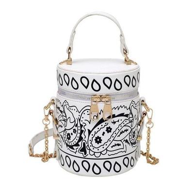 Pink Butterfly Printed Handbag for Girls 11-12"
