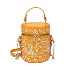 Pink Butterfly Printed Handbag for Girls 11-12"