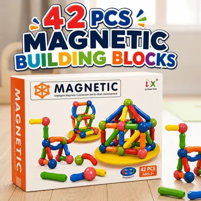 Magnetic Building Blocks Set For Kids
