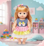 Baby Doll Happy Every Day with Feeding Bottle & Music Baby Feeding Musical Dol