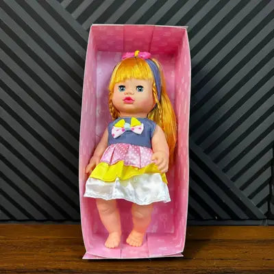 Baby Doll Happy Every Day with Feeding Bottle & Music Baby Feeding Musical Dol