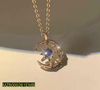 Gold Plated Zircon Ball Necklace for Women