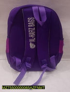 Purple Unicorn School Bag for Kids 15x11 Polyester