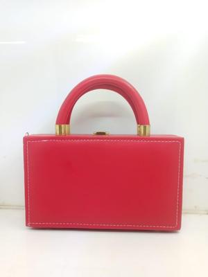 Red Floral Handbag for Women Wedding Eid Party