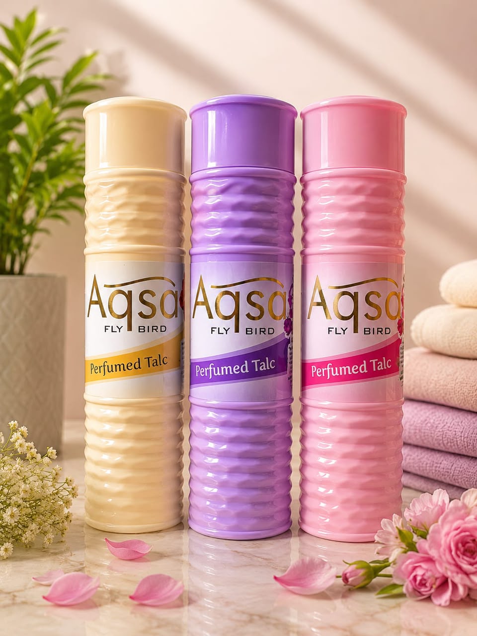 Aqsa Perfume Talcum Powder Long Lasting Fragrance Smooth Texture Durable Reliable Practical Choice For Daily Freshness And Comfort | Random Color