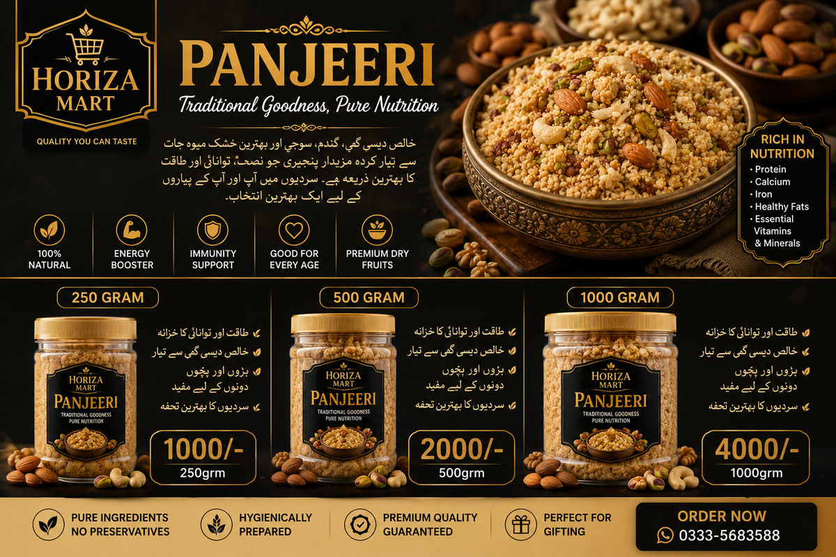Homemade Premium Panjeeri – 1 KG/ Half KG/ 250 grm