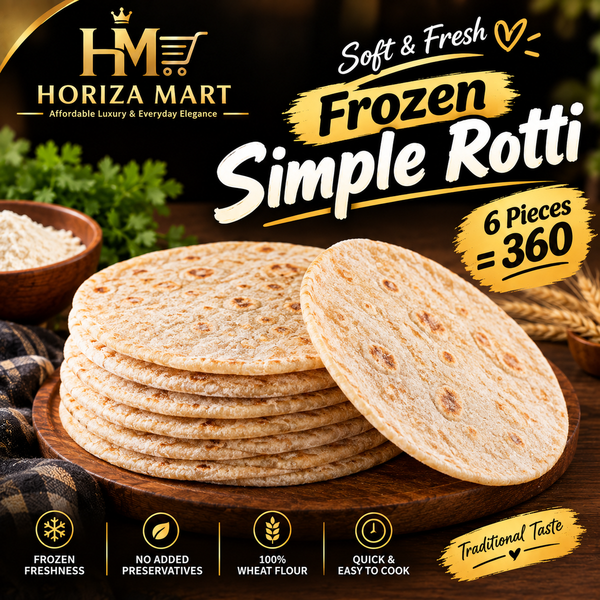 Frozen Simple Rooti
