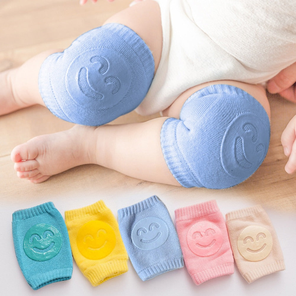 Knee Pads for baby | Adjustable Baby knee Protector Crawling Safety and elbow pads (Random Color)