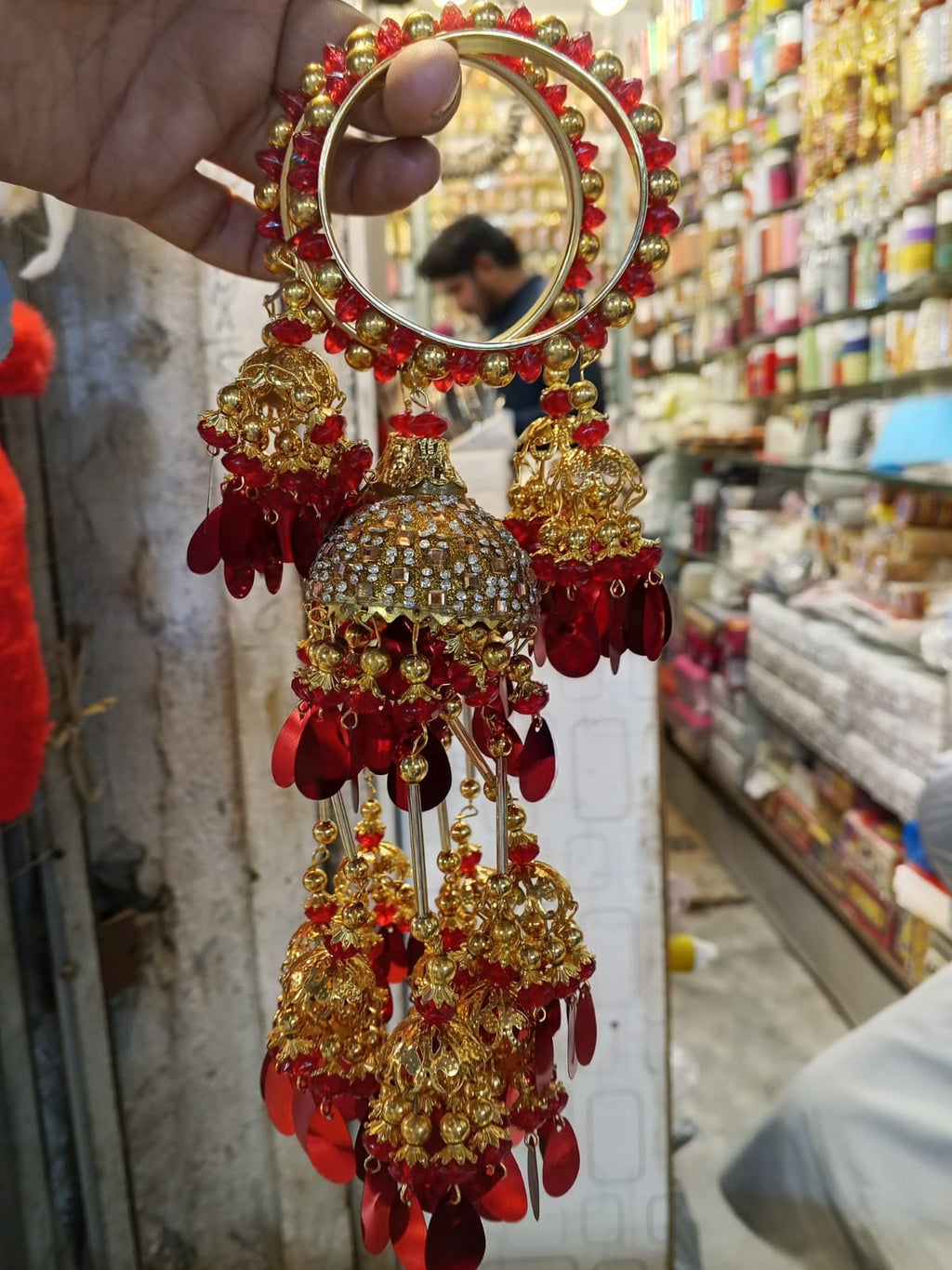 Bridal jumka sets