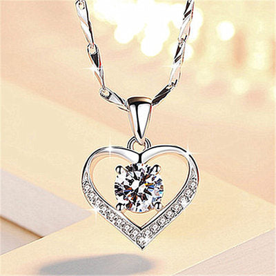 Gold Plated Zircon Ball Necklace for Women